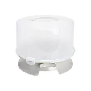 Prepology Rotating Cake Stand W/ Carry Lid